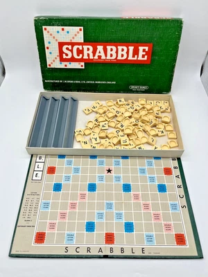 Scrabble Original Board Game Vintage ***100% Complete*** Spears Christmas Xmas - Image 1 of 4
