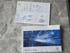 PEUGEOT 5008 OWNERS MANUAL BASIC GUIDE & READY TO GO HANDBOOK 2016 2019 - Picture 1 of 2