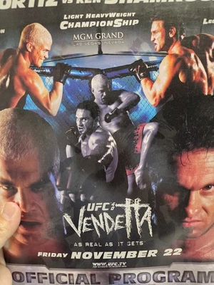 Trébol Ufc 40 Programa Tito Ortiz Vs Ken Excelente Estado Foto 1 de 3