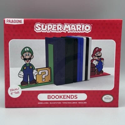 Paladone - Super Mario Buchstützen Set - NEU