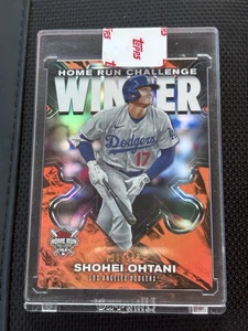 SHOHEI Ohtani 2024 Topps Home Run Challenge Holo Foil Chase Card #/588 Dodgers - Foto 1 di 6