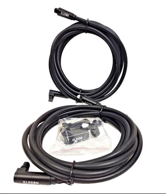 Cable de audio óptico digital de ángulo recto Elecan de 2 piezas de fibra óptica Toslink de 15 pies Foto 1 de 4