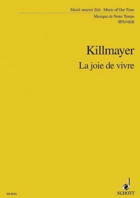 La joie de vivre Killmayer, Wilhelm small orchestra with oboe obbligatory Study - Image 1 of 2