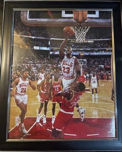 Jordan over Hakeem Framed 8x10 print poster Christmas - Picture 1 of 1