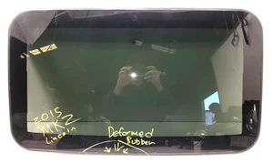Lincoln MKZ Fusion 2013-2020 techo corredizo ventana vidrio sello deformado - Imagen 1 de 8
