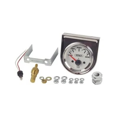 Derale analog Mechanical Transmission Temperature Gauge 2 1/16" Dia White Face Foto 1 de 3
