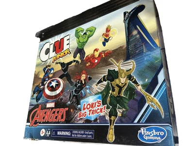 Clue Junior Marvel Avengers Game Lokis Big Trick - Image 1 of 2