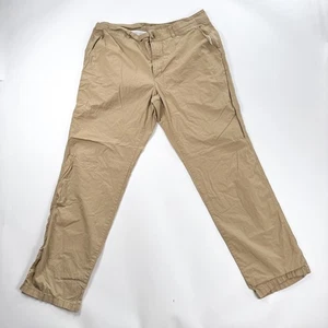Columbia Pants Mens 34x32 Brown Outdoor Thin Distressed Hiking Cotton - Picture 1 of 10