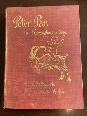 Peter Pan in Kensington Gardens 1907 1st Edition 1st Print J.M. Barrie London Foto 1 de 4