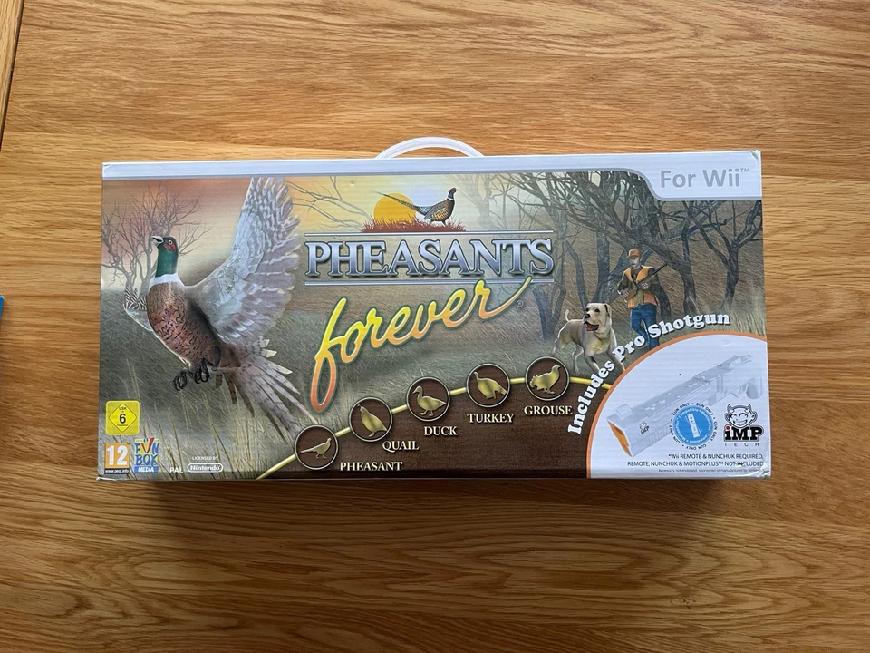 NEW! Pheasants Forever Limited Edition NINTENDO WII & WII U PAL/UK SEALED BOX! - Image 1 of 4
