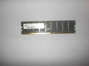 Two Pieces of Micron 128MB PC2100 DDR Memory CL2.5 - Picture 1 of 1