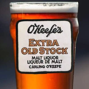 Vintage O'Keefe's Extra Old Stock Malt Liquor Embroidered Patch - Picture 1 of 1