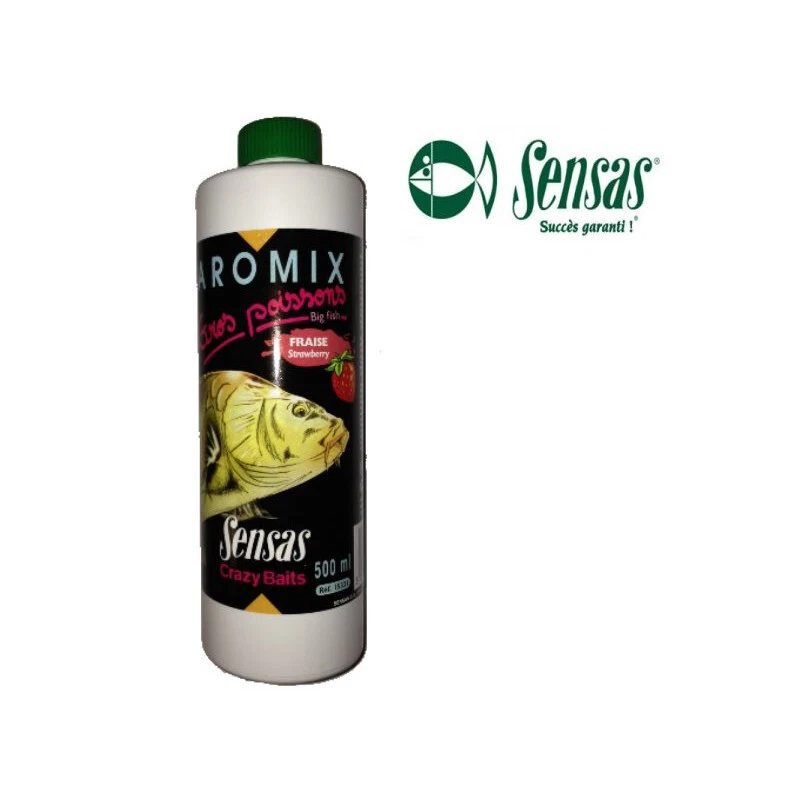Sensas Aromix Big Fish Strawberry 500 Ml