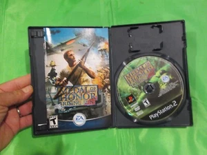 MEDAL OF HONOR RISING SUN PS2 PLAYSTATION 2 BLACK LABEL COMPLETE US EDITION - Picture 1 of 4