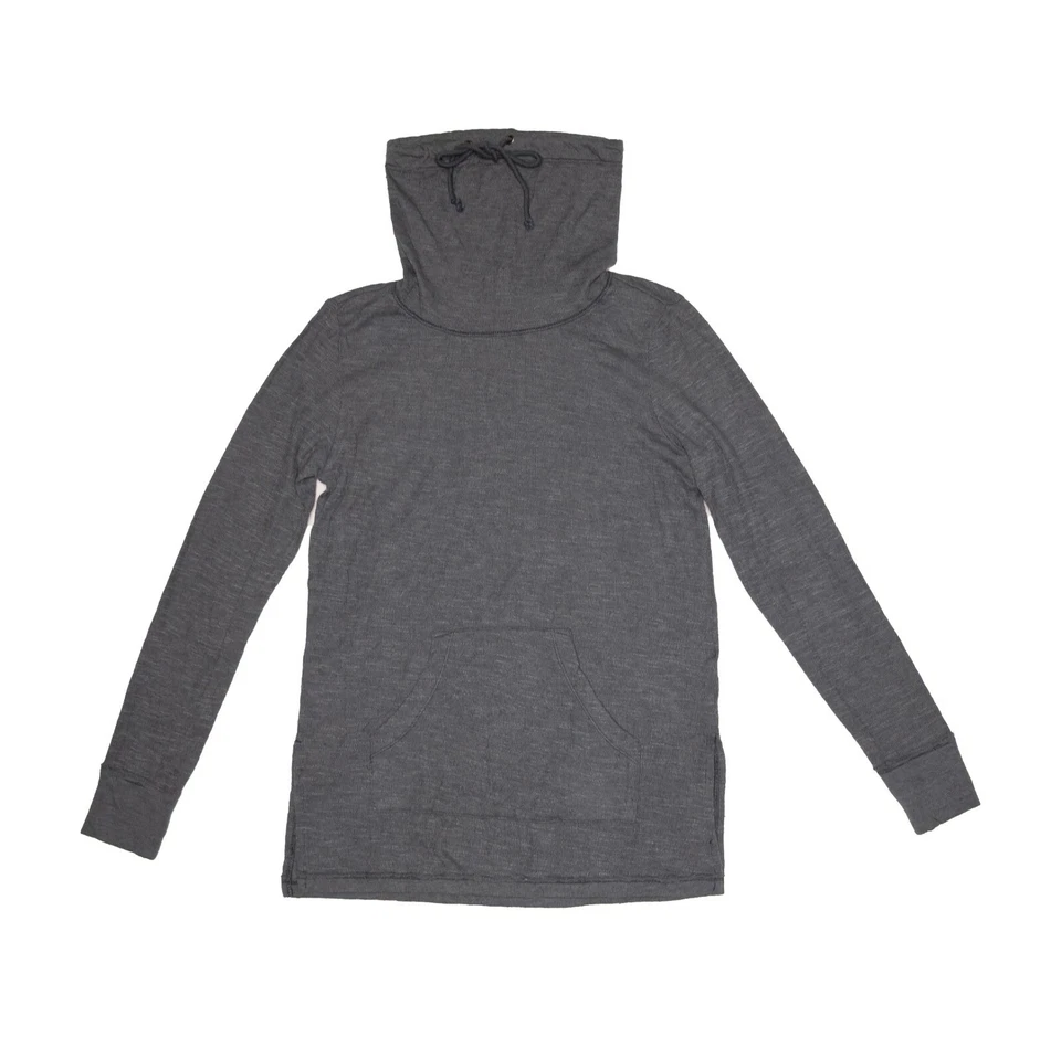 Pullover Modoc Mujer Capucha Cuello Canguro Bolsillo Gris Talla S 6650 Foto 1 de 1