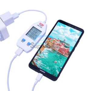 Digital Voltage Current Meter Power Energy Capacity Detector UT658 USB Tester - Bild 1 von 16