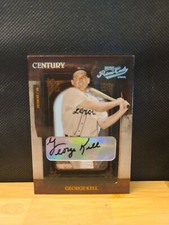 2008 GEORGE KELL  PLAYOFF CENTURY PRIME CUTS  AUTOGRAPH  04/99 DETROIT TIGERS