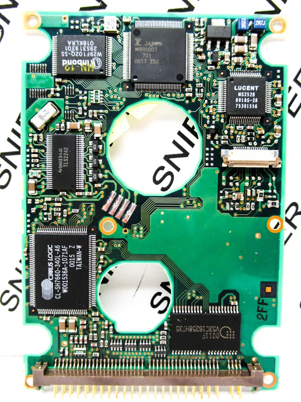 PCB - Fujitsu 12GB MHK2120AT IDE CA05366-B01400DL CA25336-B70204BA 81C HardDrive - Image 1 of 4