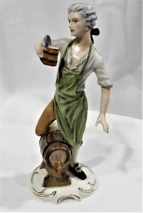 Goebel Bochmann Figurine, The Brewer, 7 1/2" tall, 2 3/4" wide at the base - Picture 1 of 11