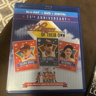 A LEAGUE OF THEIR OWN (Blu-Ray/DVD, 2017, 2-Disc Set) ~25th Anniversary Edition~ - Image 1 of 2