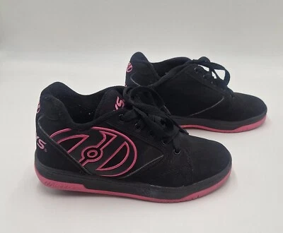 Zapatos de skate Heelys 770291 Propel 2.0 negros con ruedas talla: jóvenes EE. UU. 5 Foto 1 de 4