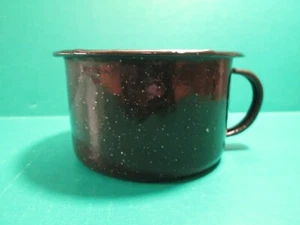 Black Large Tin Cup - China - Picture 1 of 4