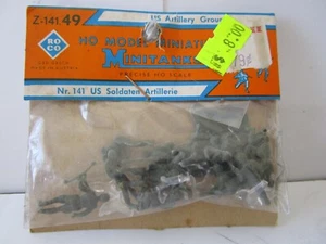 Grupo de Artillería de Colección Roco HO 1/87 Escala Segunda Guerra Mundial Z-141 de EE. UU. Soldados Militares - Imagen 1 de 1