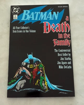DC Comics Batman: A Death in the Family Trade Paperback  1988 - Image 1 of 2