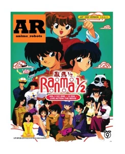 English dubbed of Ranma 1/2 (1-161End+Live Action Movie) Anime DVD Region 0 - Picture 1 of 6