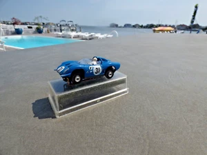 AURORA THUNDER JET 500 TJET 1409 BLUE ALFA ROMEO HO SLOT CAR N O S RARE - Bild 1 von 13