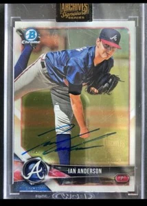 2022 Topps Archives Signature Series #BCP83 Ian Anderson 2/9 - Picture 1 of 2