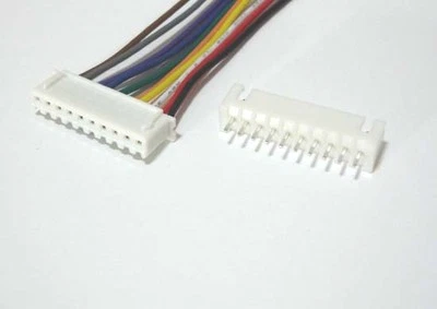 10-Pin XH JST 2.5mm Male Female Housing Connector 30cm wire PCB Header 20 Set - Image 1 of 3
