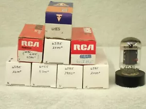 Type 6JB5 / 6HE5 vacuum tubes radio, TV, HAM, tested and repackaged, used - Picture 1 of 1