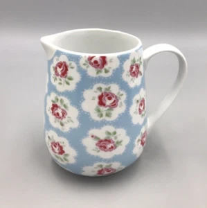 Cath Kidston Floral Provence Rose Blue Creamer Small Pitcher - Picture 1 of 15