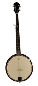 5-String Traditional Bluegrass Banjo with 38'' Remo Head - Sepele Wood - Picture 1 of 3