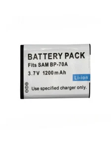 BP-70A BP70A Kamera Akku für Samsung ES65 ES67 ES70 ES71 PL100 PL101 PL120 - Bild 1 von 4