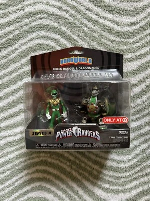 Funko Hero World Power Rangers 绿色游侠 Dragonzord 公仔 Target 限定 — 第 1/4 张图片