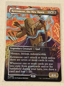 mtg borderless Ketramose, the New Dawn, mythic rare, Aetherdrift, unplayed - Picture 1 of 1