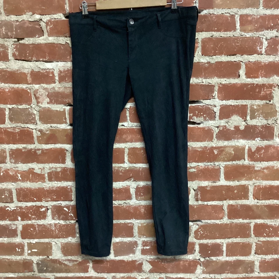 Женские черные штаны United Colors of Benetton сужающиеся размер 10 полиэстер - Изображение 1 из 3