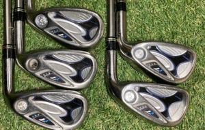 Ladies TaylorMade R7 DRAW Iron Set of 5 7-9-PW-SW REAX45 Graphite Flex L Used - Picture 1 of 10