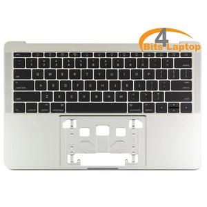 Topcase + US Tastatur Handauflage Silber für MacBook Pro 13" Retina A1708 - Bild 1 von 3