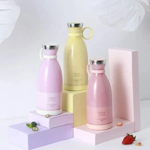 Portable Blender Fresh Juice Mixer Electric Wireless Charge Mini Fruit Mixers - Picture 1 of 10