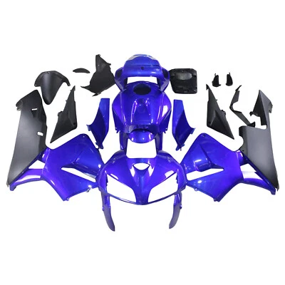 Fairing Kit For 2005 2006 Honda CBR600RR F5 ABS Injection Blue Black Bodywork - Image 1 of 4