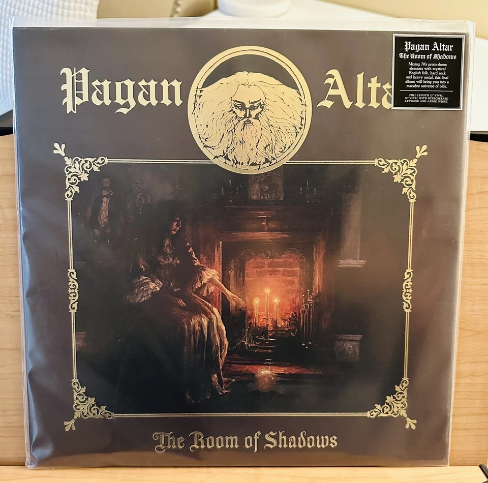 PAGAN ALTAR - The Room of Shadows - 2x 180g  Black Vinyl Record w/ LE 10” Bonus - Image 1 of 1