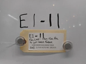 1998 MERCEDES BENZ E320 AWD FUEL LINE - FROM FUEL RAIL TO LEFT INNER FENDER  - Picture 1 of 5