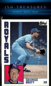 1984 Topps #500 George Brett NM