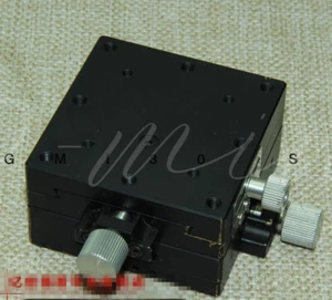 1 Stck. gebrauchte XY-Achse Verschiebungsplattform 60*60mm Schiebeplattform B08-112 XYEG60 - Bild 1 von 3