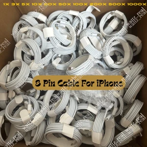USB Charger Cable Cord For Apple iPhone 7 8 X XR 11 12 13 14 Pro Max Wholesale - Picture 1 of 13