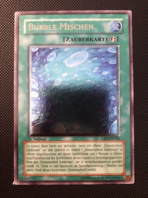 Yu-Gi-Oh! Bubble Mischen, CRV-DE046, Ultimate Rare, 1. Auflage, Deutsch, NM - Bild 1 von 4