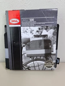 Bell Bicycle Shopping Basket Cargo 500 Fits Most Racks Foldable W/ Rain Cover - Picture 1 of 8